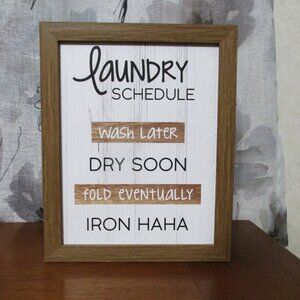 Laundry Wall Hanging Picture